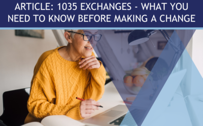 1035 Exchanges: What You Need to Know Before Making a Change
